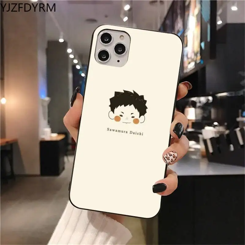 

Anime Tooru Oikawa Haikyuu Phone Case for iphone 12 pro max 11 pro XS MAX 8 7 6 6S Plus X 5S SE 2020 XR case