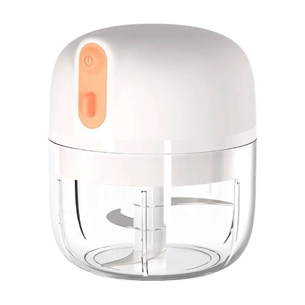 

Electric Mini Garlic Chopper - Waterproof Powerful Wireless Food Processor - Portable Mini Garlic Choppers For Men Women