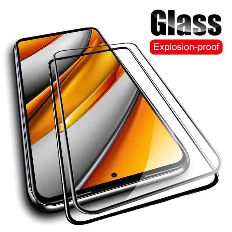 

Screen protectors tempered on poco x3 pro glass smartphone for xiaomi poco f3 f 3 m3 m 3 x 3 x3 pro x3pro screen film x3nfc glas