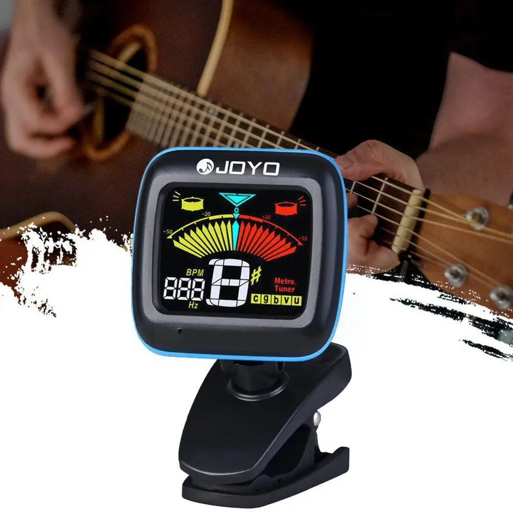 

JMT-03 гитарный тюнер, Универсальный вращающийся тюнер с зажимом, Аксессуары Для хроматической гитары, укулеле, бас, акустической гитары с ЖК-э...