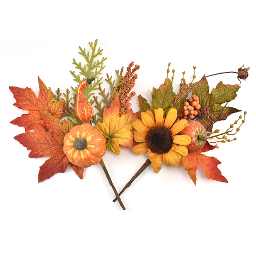 Декоративные реквизиты для осеннего урожая искусственная мини тыква желудь