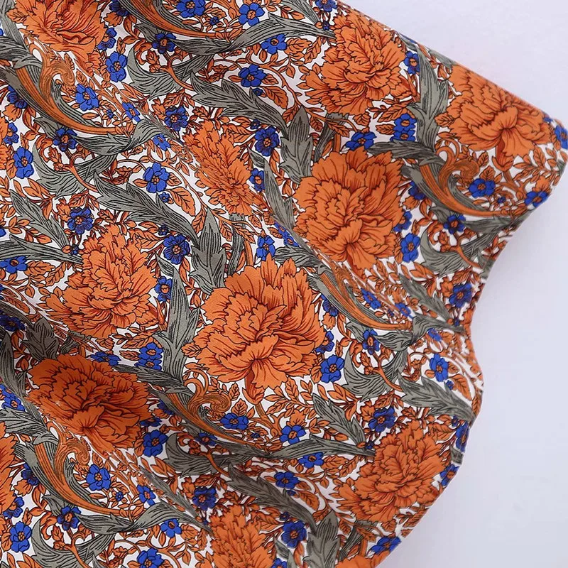 

Vogue Sweet Women Square Collar Bow Lace Dress Tide Summer Fashion Ladies Beach Style Cute Dress Female Printed Poplin Dress