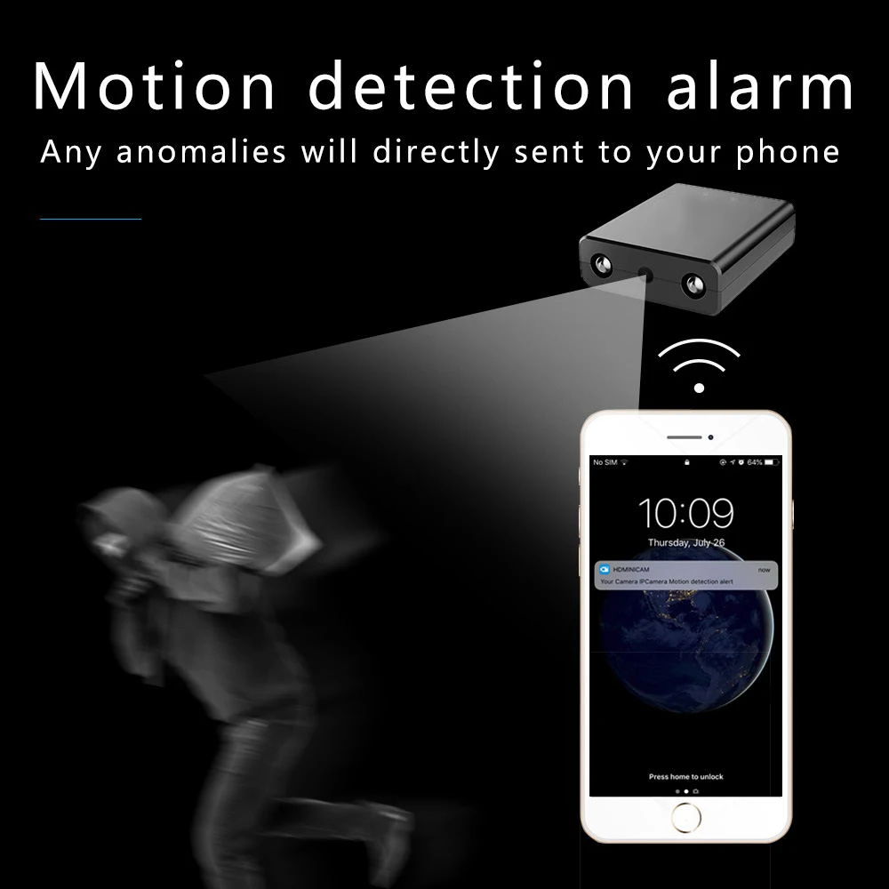 

HD 1080P ip Camera Wifi Mini Micro Camcorder Infrared Night Vision Camera Home Security Recorder P2P Motion Detection Cam