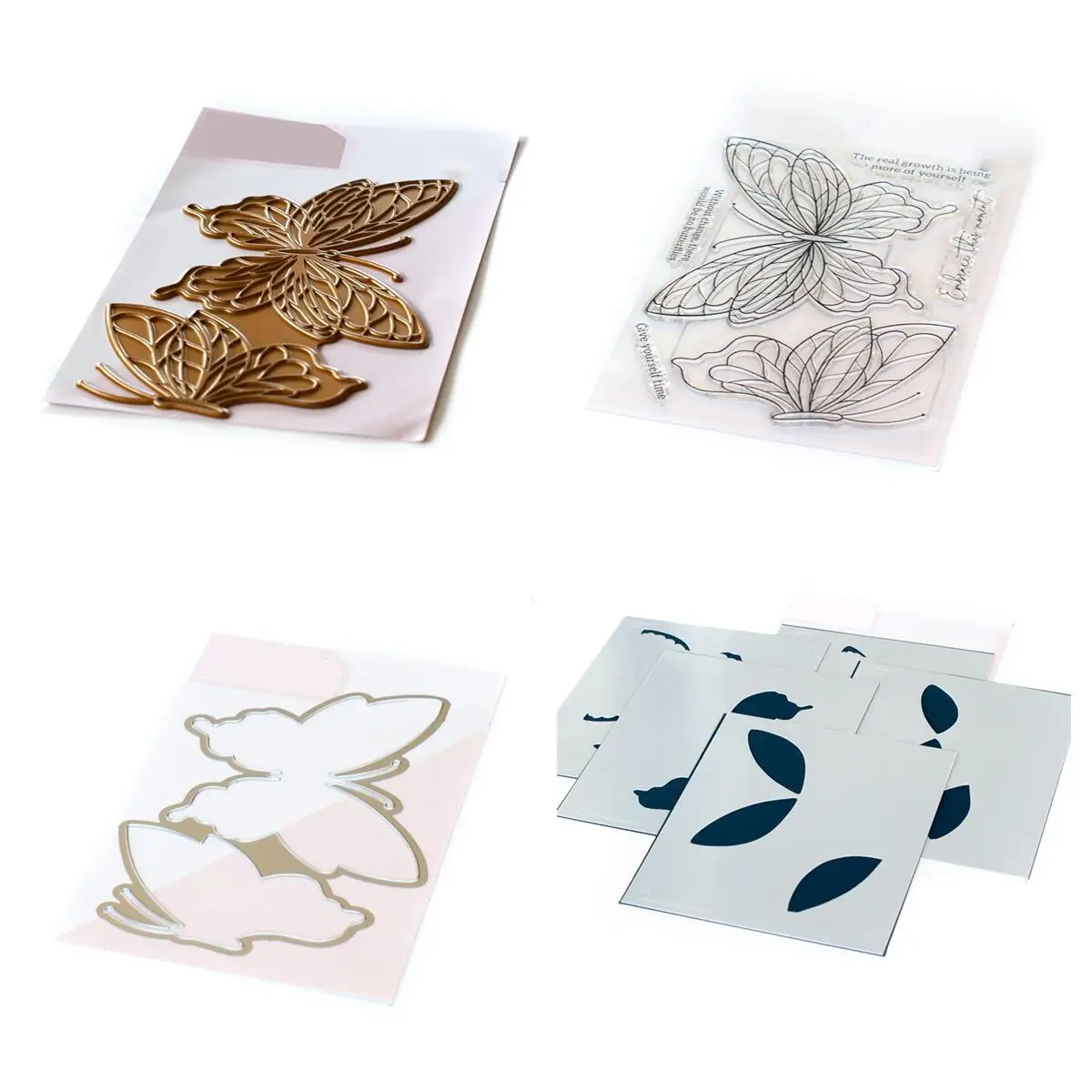 

2021 New Hot Sale Butterfly Metal Cutting Stamp Hot Stamping Scrapbook Diary Decoration Embossing Template Diy Handmade