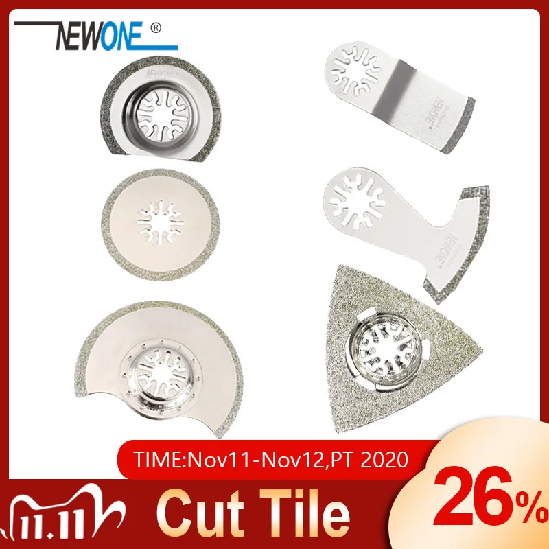 NEWONE Алмазная E cut циркулярная колеблющаяся пила лезвия для треугольной рашпили