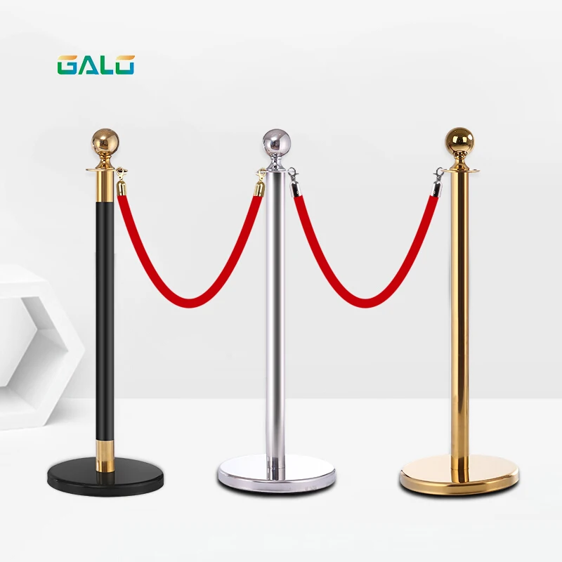 

China Manufacture Warning Post Stanchions Hotel Barriers For Guardrail