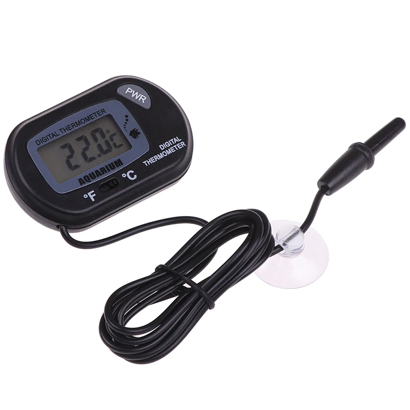 Цифровой ЖК-экран сенсор аквариумный контроллер термометра воды проводной