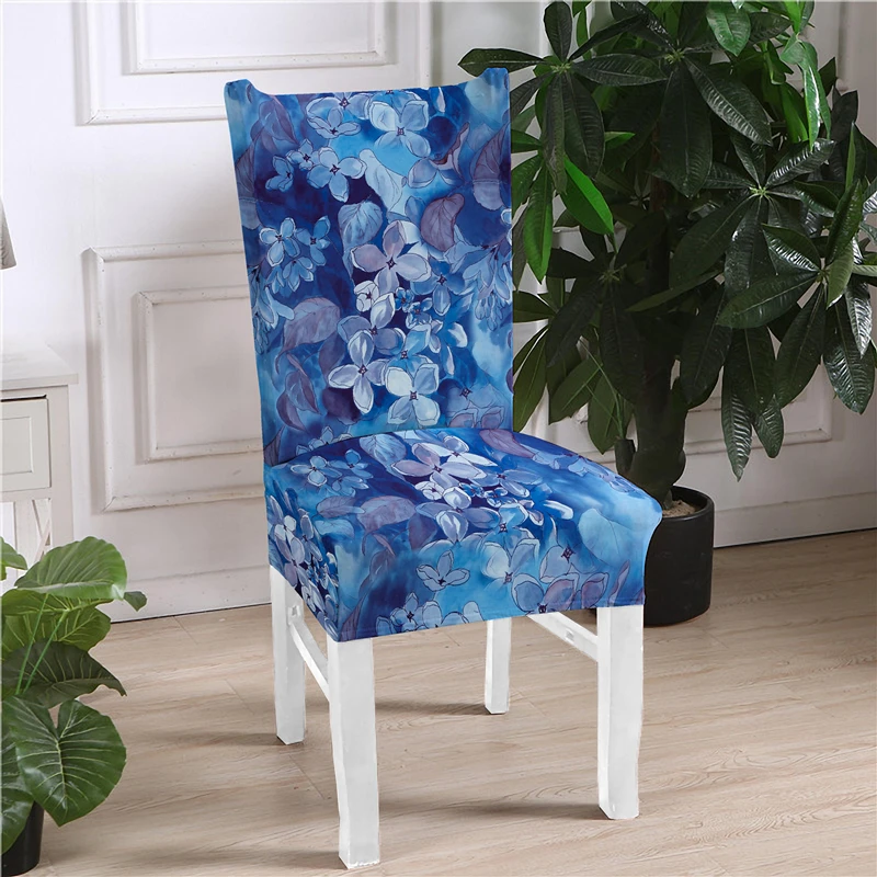 Универсальный Размеры тропические листья накладка на стул для банкета дома