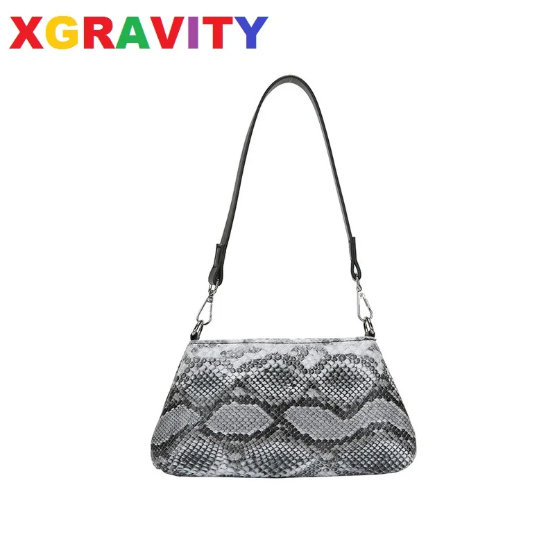 XGRAVITY H267 новые повседневные женские сумки через плечо элегантная женская сумка из