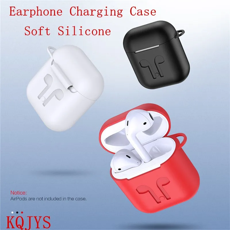 

KQJYS Soft Silicone Shock Headphone Charging Case for AirPods Case for iPhone Airpods Air Case