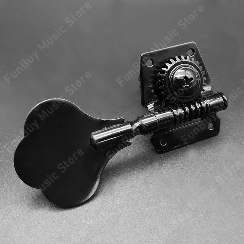 4r4l2r2l geöffnet elektrische bass gitarre tuning pegs mechaniken mechaniken für bass schwarz bass gitarre zubehör free global shippi