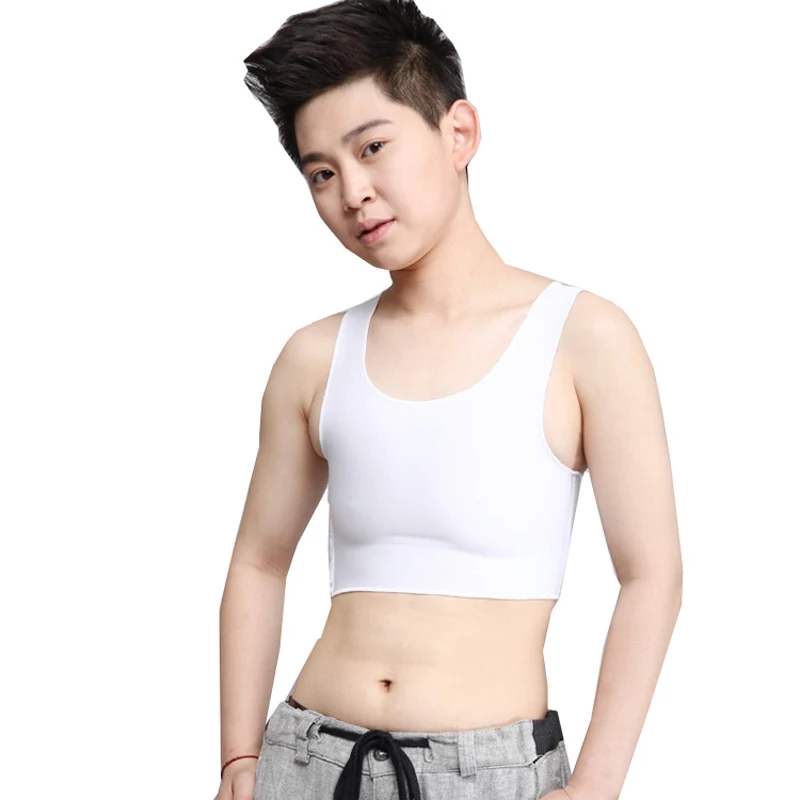 HaleyChan бесшовное нижнее белье полуобхват груди для Tomboy трансгендер лесбиянок Ftm