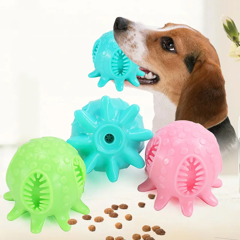 

Safe TPR Octopus Puppy Dog Chew Toys for Small Medium Dogs Squeaky Pet Spilled Toy Clean Teeth Beagle Pug Mascotas Accessories