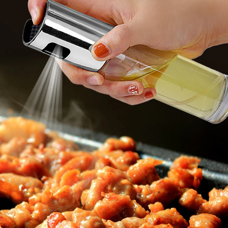 Свинцовый стеклянный распылитель для барбекю бутылка из нержавеющей стали с