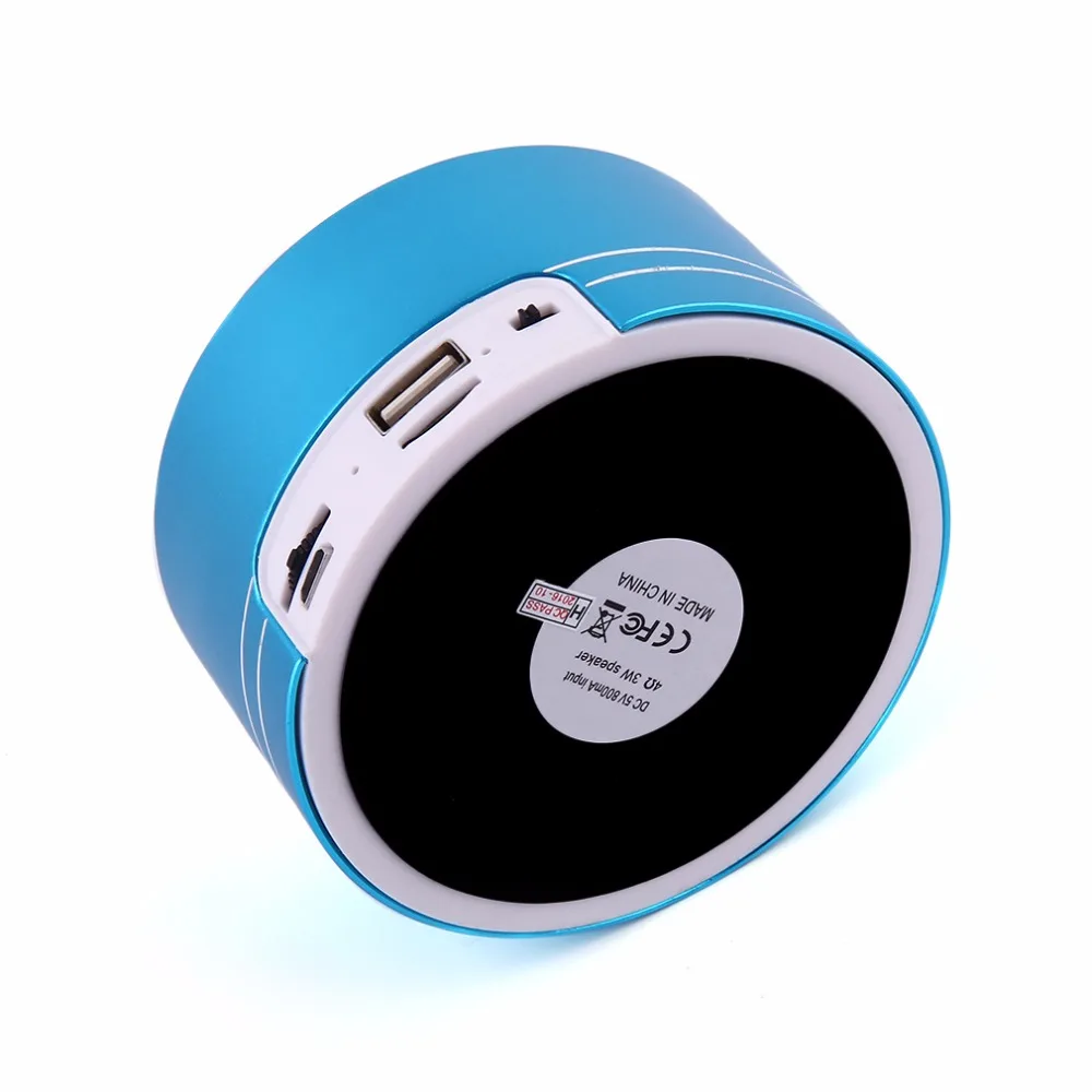 Laiyiqi BT металлическая текстура Bluetooth динамик радио FM низкочастотный с басами