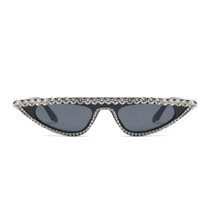 

Little Cat Eye Rhinestone Sunglasses Women Luxury High Quality Sun Glasses New Fashion Female Shades Sexy Lady Trendy Eyeglasses