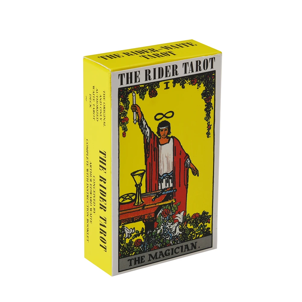 

The Rider Tarot Deck Cards including the Minor Arcana, depict full scenes with figures and symbols.