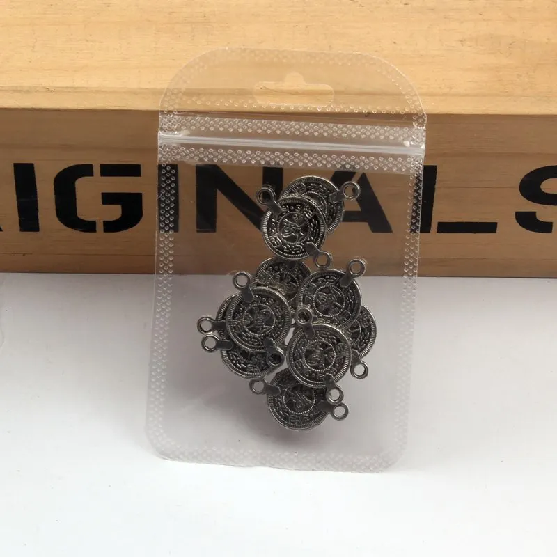 Подвески Серебряные в тибетском стиле для изготовления ювелирных изделий 10 шт. |