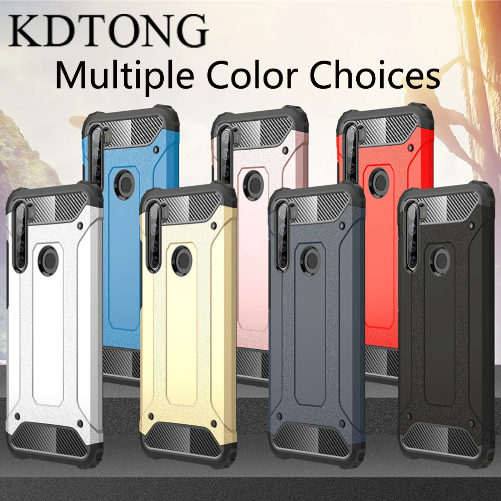 

Phone Case For Xiaomi Redmi Note 8 Pro 8T Case For Redmi Note 6 7 Pro Case Luxury Military Anti-fall Soft Silicone Cover Capa