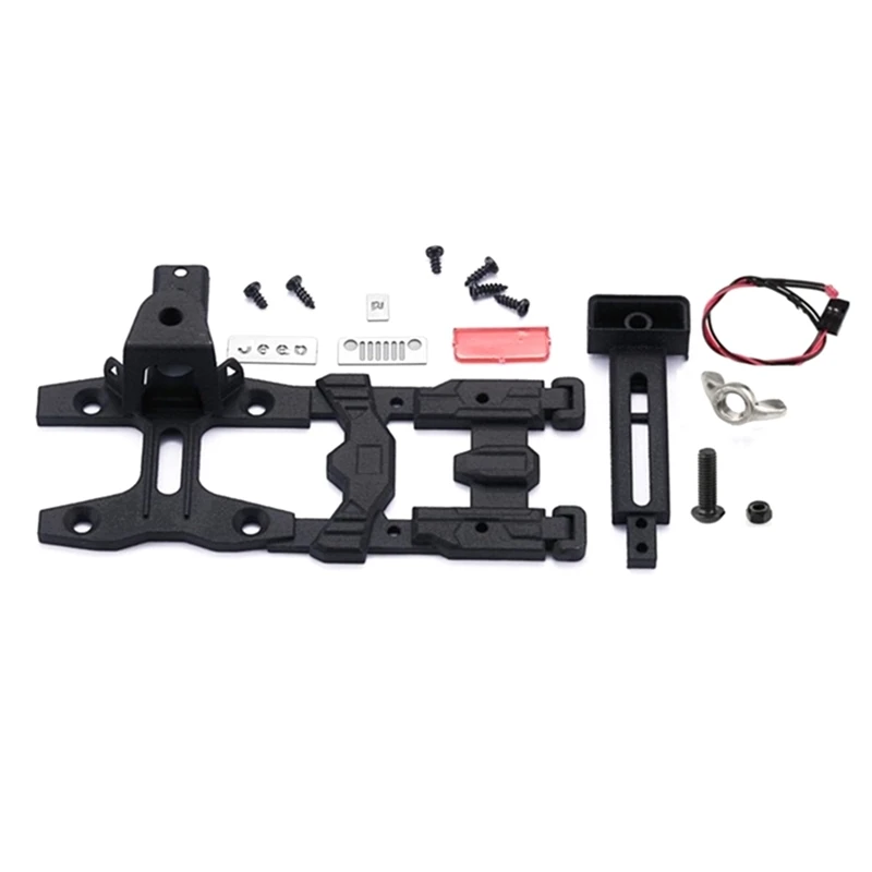 

Spare Tire Rack Bracket + Adjustable High-Position Taillight for RC Crawler Car AXIAL SCX10 III AXI03007 Upgrade Parts