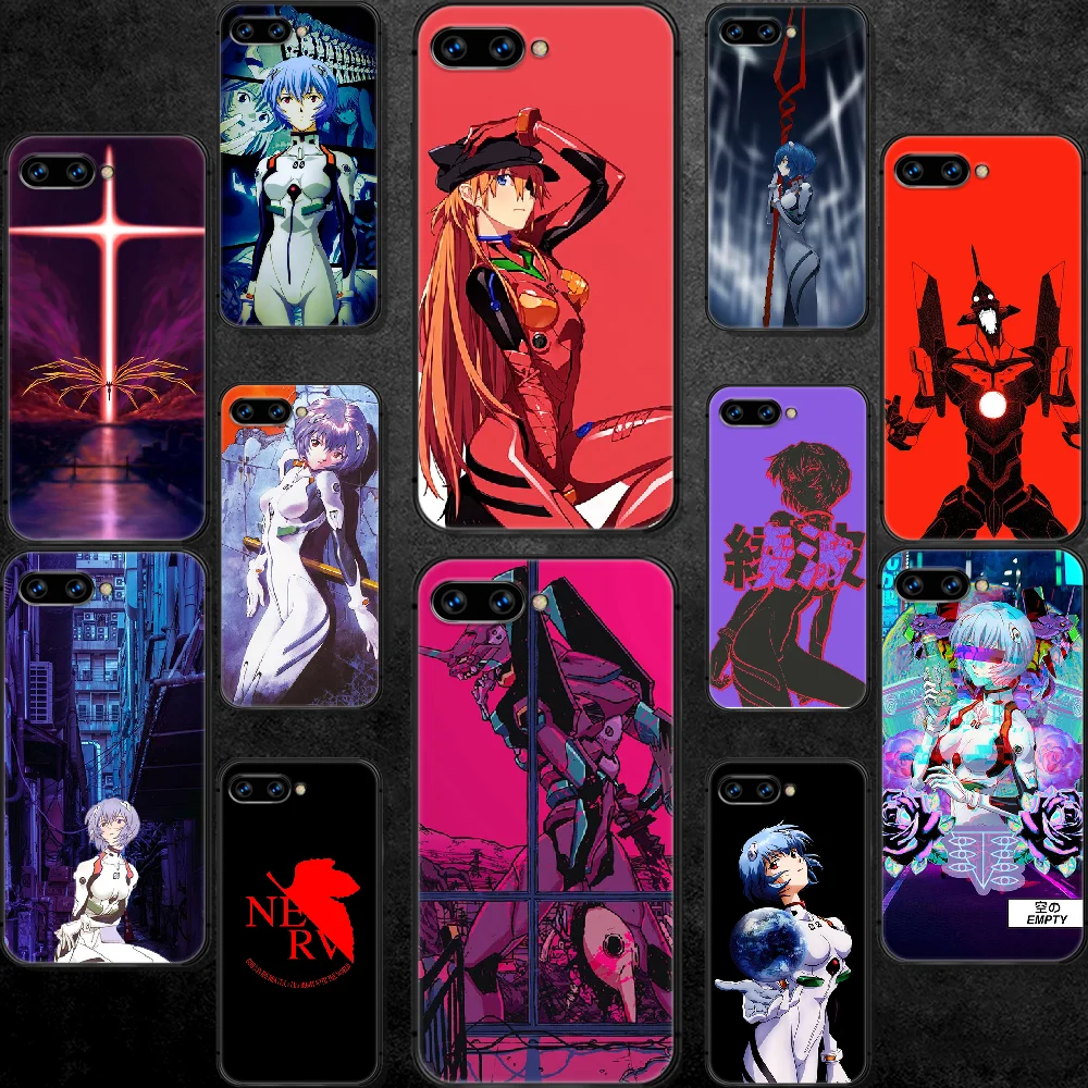 

EVA EVANGELION Anime Phone Case Cover Hull For HUAWEI Honor 6A 7A 7C 8 8A 8S 8x 9 9x 10 10i 20 Lite Pro black Shell Painting