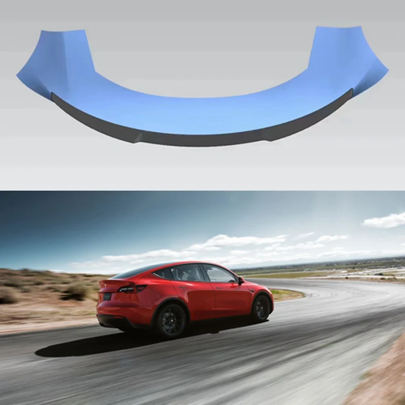 

Spoiler ABS Carbon Fiber Rear Trunk Spoiler Black Finish For Tesla Model Y 2020+
