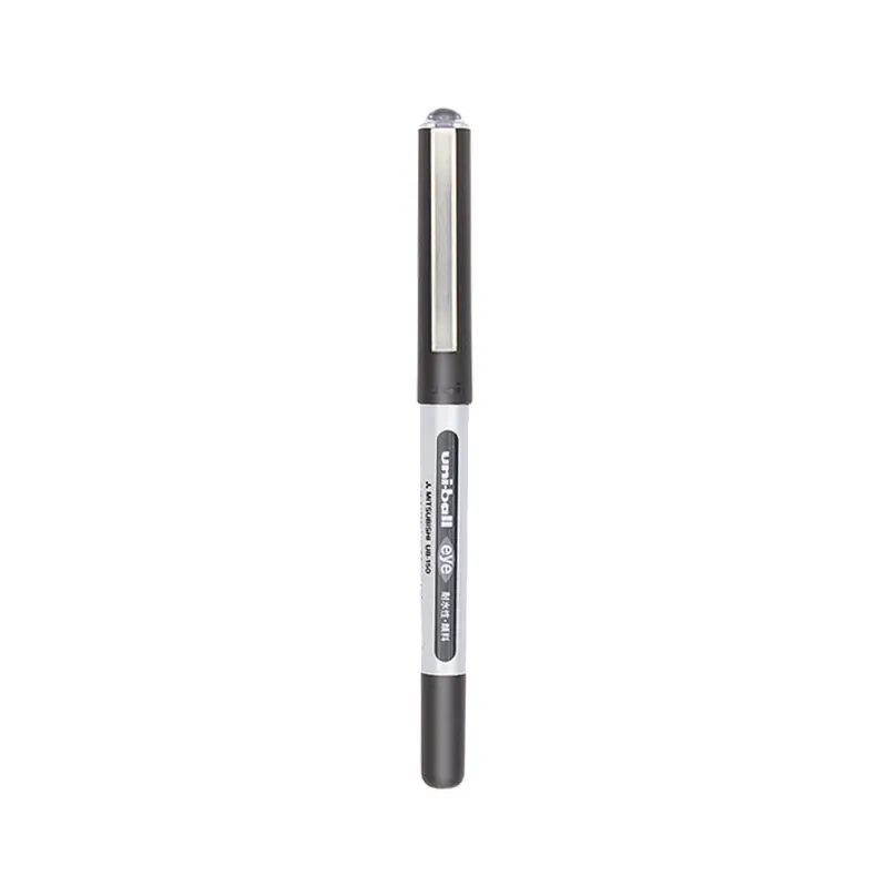 black 0.5mm 1Pcs 1 шт. UNI UB-150 гелевая ручка прямая жидкая ручка 0,38/0,5 мм красный синий черный цвет канцелярские принадлежности для офиса, бизнеса и школы - Цвет: black 0.5mm 1Pcs