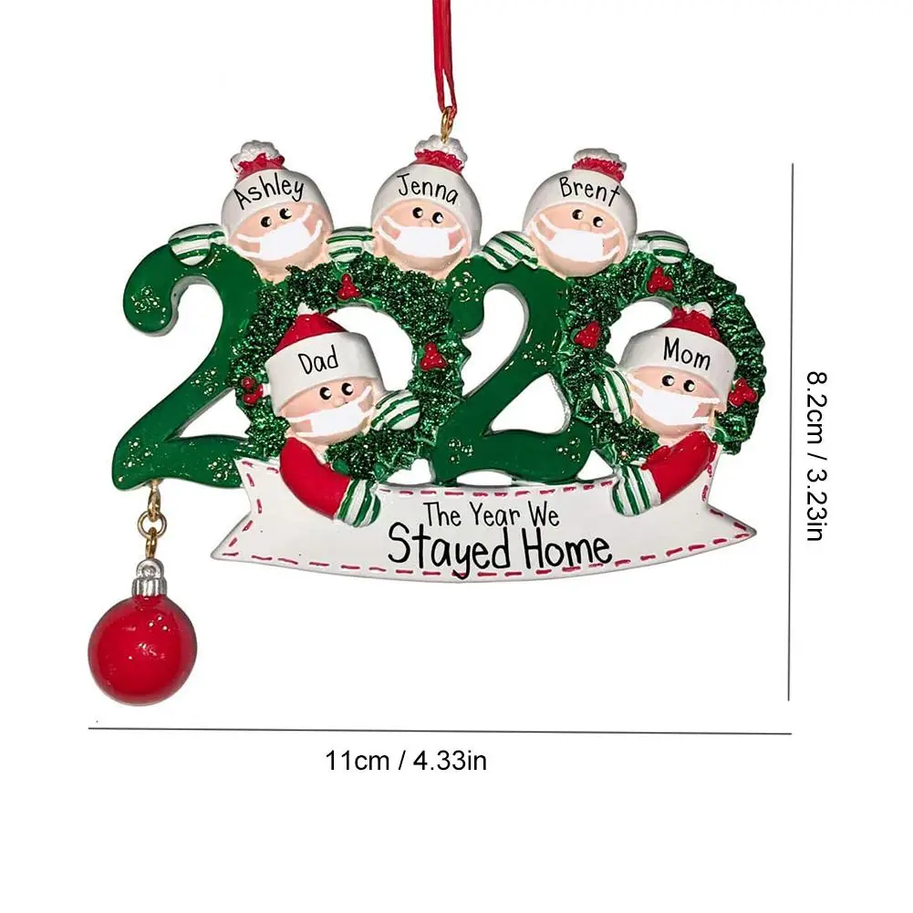 

Personalized Family Ornament For Christmas Tree Ornaments Decoration Kids Toys