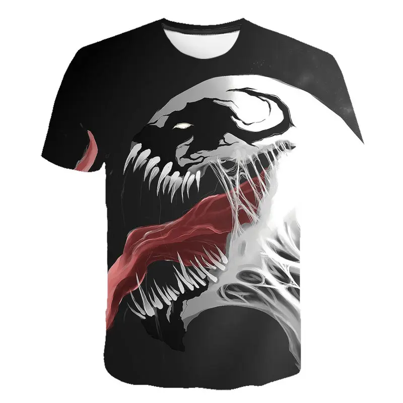 

2020 t shirt men Newest Raining Venom t-shirt 3D Printed T-shirts Men Women Casual Shirt Fitness T Shirt Tees Tops