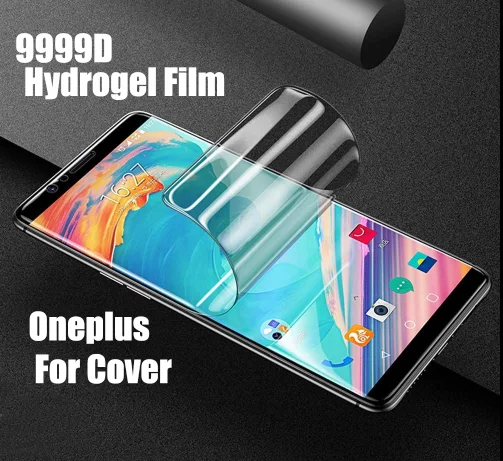 Для Oneplus 5T гидрогель пленка для OnePLus 3 3T Экран на весь экран Защитная OnePlus 5 до 8 лет