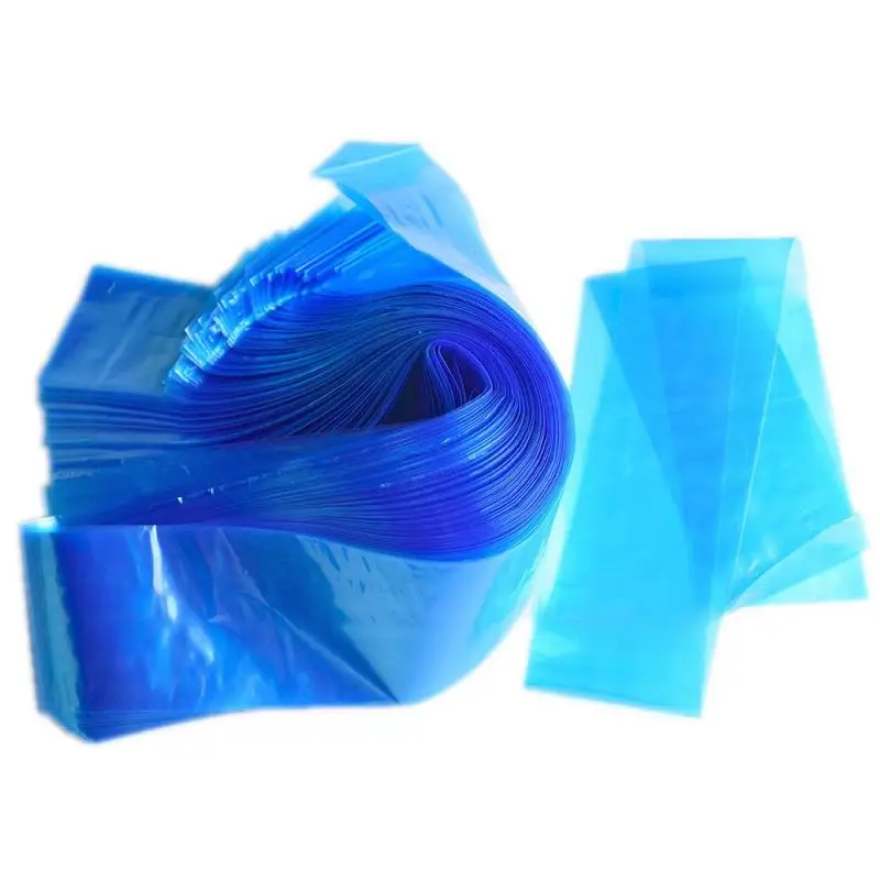 

100PCS Disposable Blue Tattoo Clip Cord Sleeves Covers Bags Medicals Plastic Avoid Allergy Tattoo Machine Tattoo Accessory Care