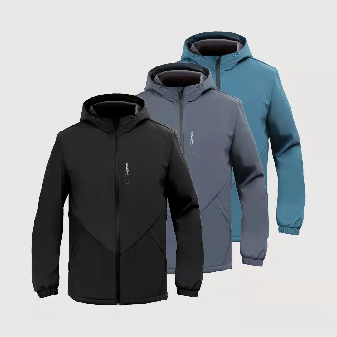

Xiaomi SKAH Fleece Warm Jacket Men Waterproof Thick Coat Windproof Cold Resistance Windbreaker Fashion Winter Fleece Parkas Suit