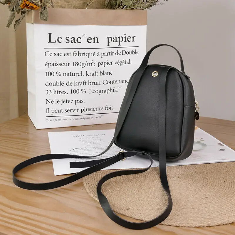 Школьные сумки через плечо для женщин и девочек миниатюрный рюкзак на цепочке с