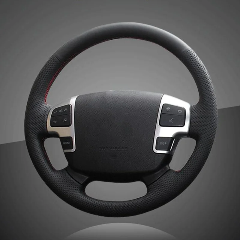 Оплетка на руль для Toyota Land Cruiser 2008 2015 Tundra 2007 2013 Sequoia 2011|Чехлы руль| |