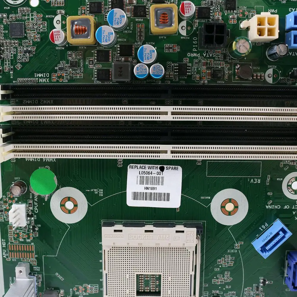 Kaufen L05064-001 EliteDesk 705 G4 MT Desktop Motherboard L03080-001 AM4 Mainboard 100% Getestet Voll Arbeiten