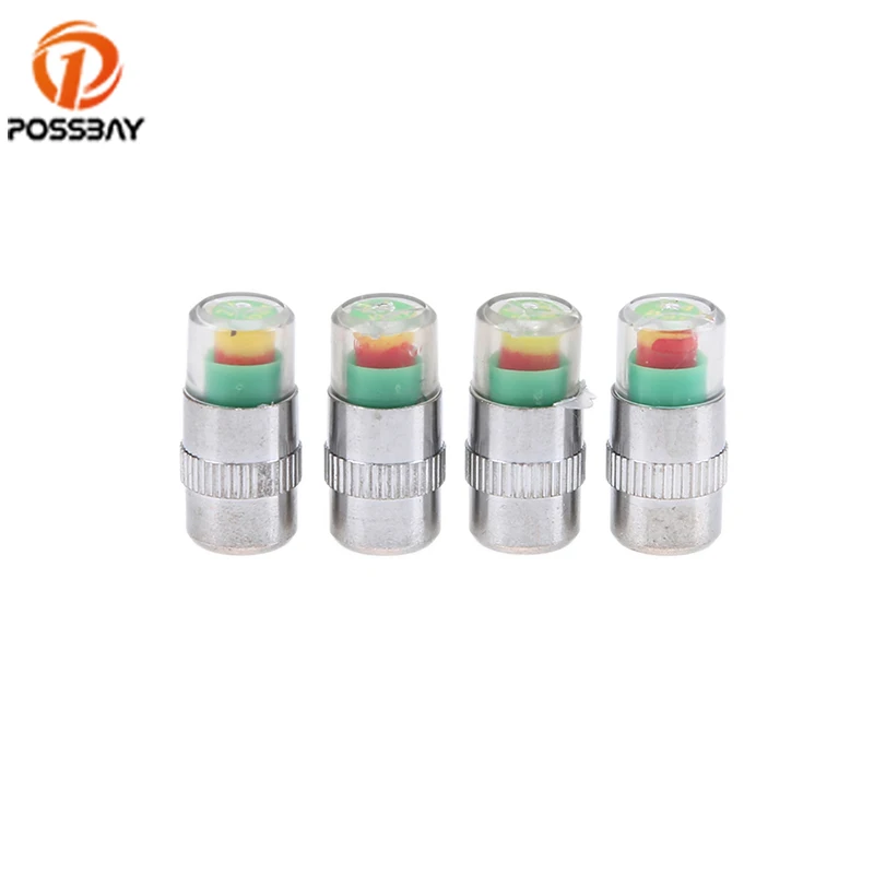 4 шт. индикатор датчика штыря клапана автомобиля 3 цвета|cover covers|cover capcover |