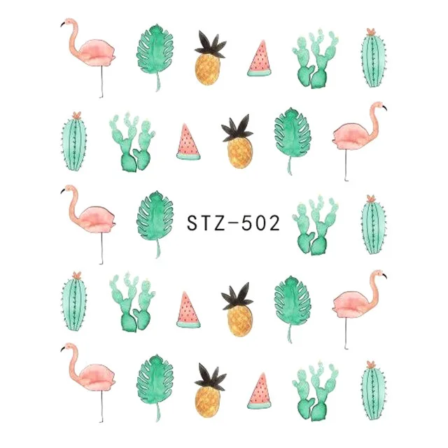 5 листов водные переводные наклейки для дизайна ногтей |