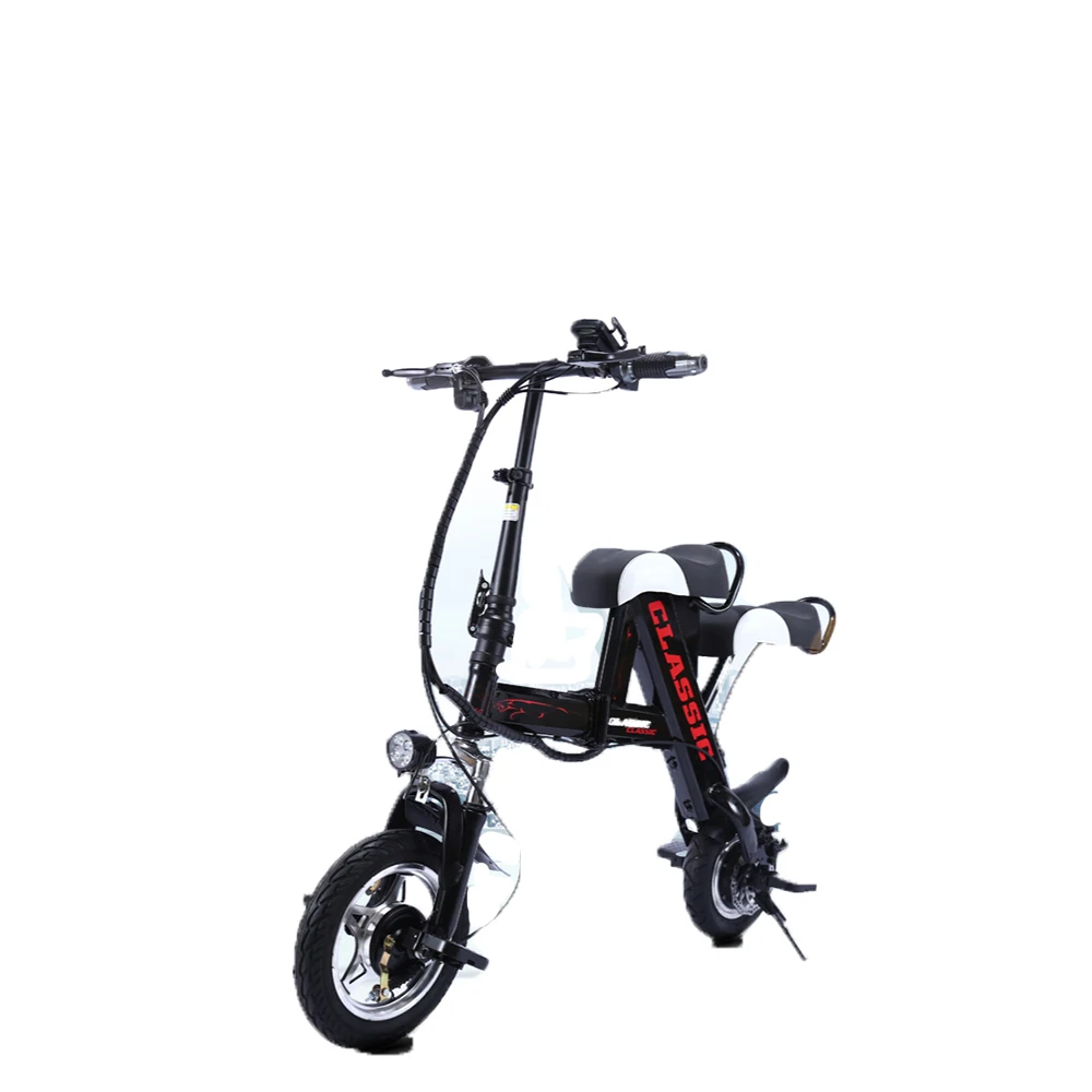 

Складной электрический скутер 36V48V двухколесный умный велосипед с сиденьем офисный Рабочий студенческий Вечерние