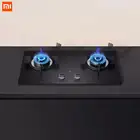 Умная газовая плита Xiaomi Mijia, домашние Варочные панели на природном газе, энергосберегающая огнеупорная плита на сжиженном газе, бытовая плита из закаленного стекла