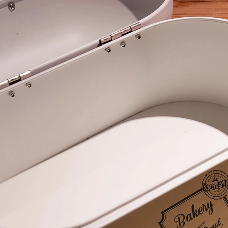 

HOT Household Bread Box Kitchen Food Snacks Bread Storage Bins Holder Container