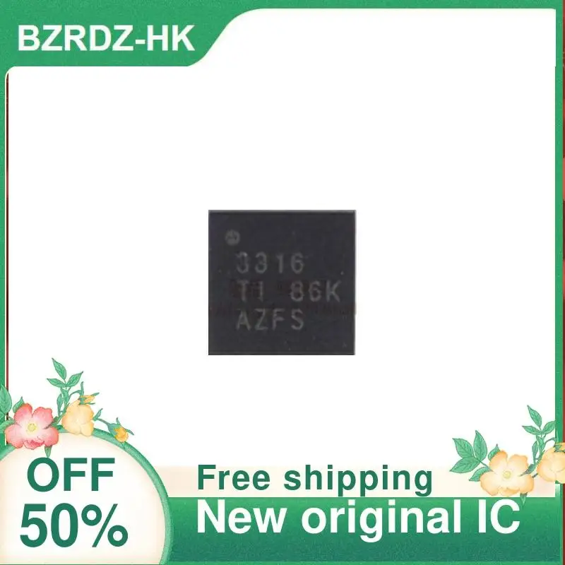 

2-10PCS/lot TPS53316RGTR 3316 QFN16 New original IC
