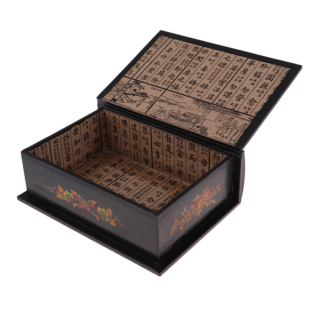 Античный деревянный сундук-китайский память Коробки Винтаж для хранения