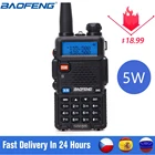 Портативная Двухдиапазонная рация Baofeng UV-5R 5 Вт VHF UHF 136-174 МГц и 400-520 МГц