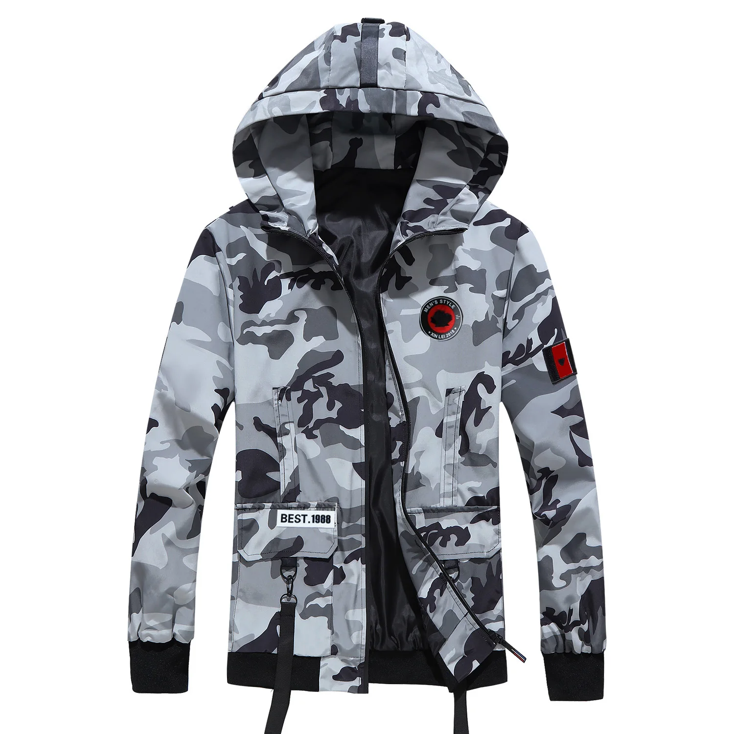 9XL 10XL Plus Size 8XL 7XL Bomber Military Camouflage Casual Jacket Men Autumn Fashion Male Windbreaker Hooded Coat | Мужская одежда