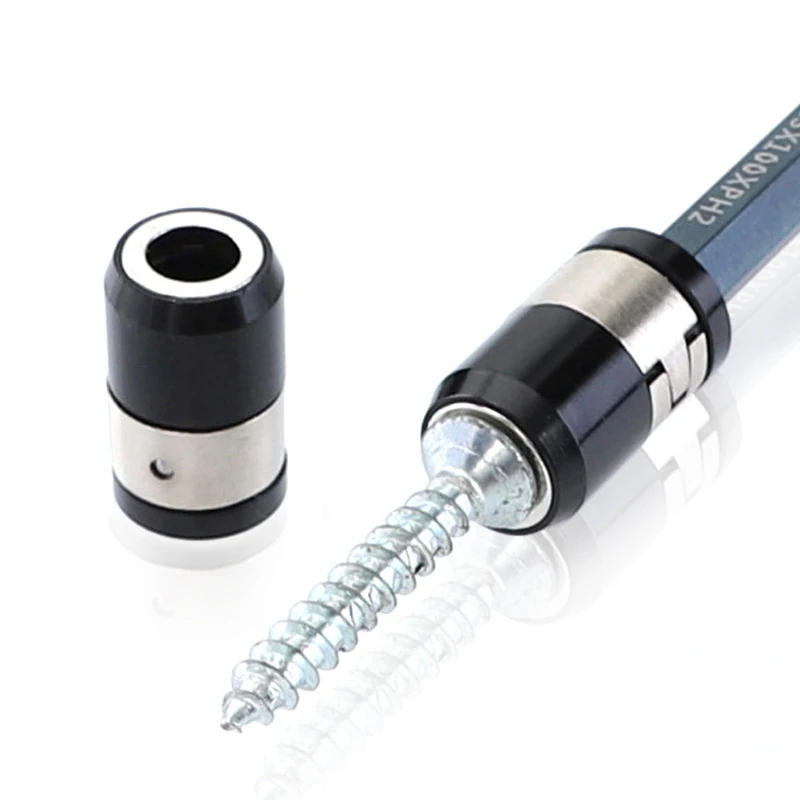 

10Pcs Electric Screwdriver Bit Head Double-Headed Cross Super netic Ring Hardened D1 Wind Bit Lengthened