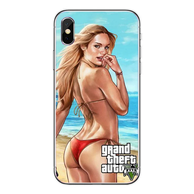 Grand Theft Auto GTA V Мягкий Силиконовый ТПУ чехол для телефона iPhone XS Max XR X 10 8 7 6S Plus 5s SE 8PIUS