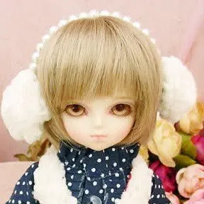 [Wamami] черно-белые наушники для 1/4 MSD 1/6 1/3 СД DOD DZ BJD Dollfie