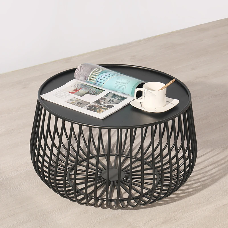

Edge polishing simple creative round coffee table wear-resistant scratch-resistant modern combination small apartment sofa