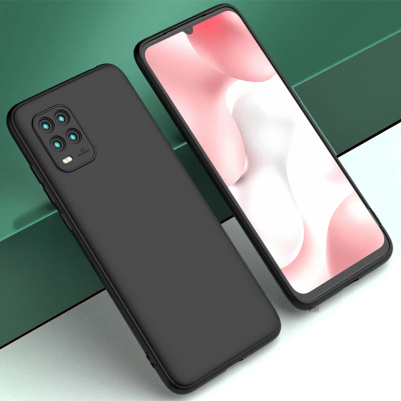 Чехол для Xiaomi Mi 10 10T Youth Pro 5G мягкий матовый защитный противоударный чехол из ТПУ Lite