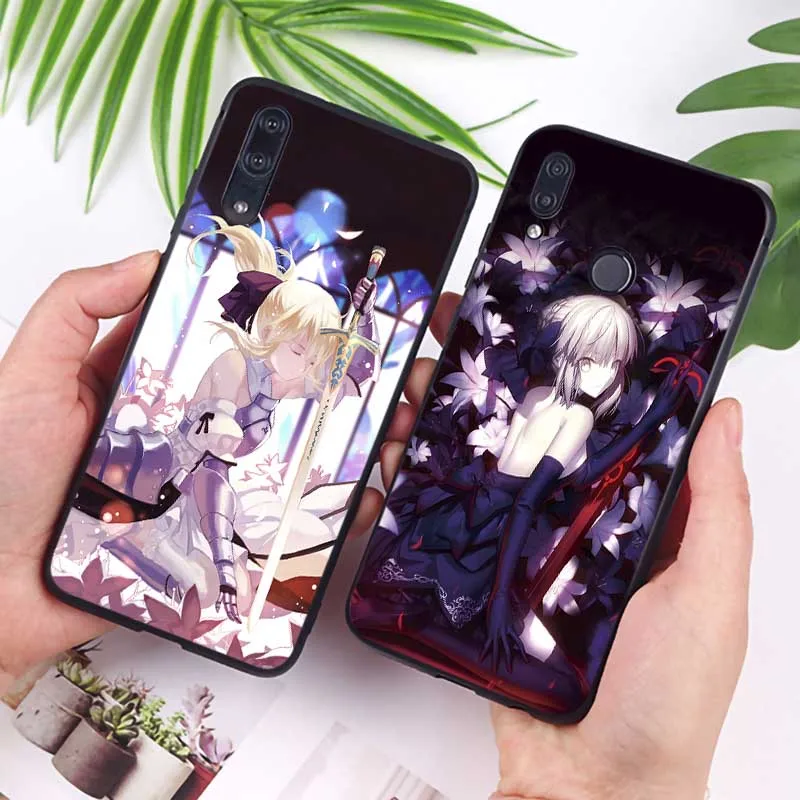 For xiaomi redmi note 7 7a k20 pro 5 6 4x Soft silicone Cover Phone Case Fate Anime |